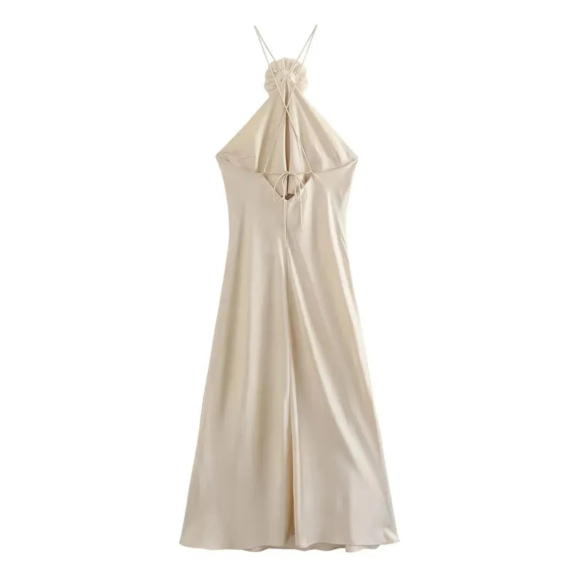 ROBE AURÉLIA - CHAMPAGNE
